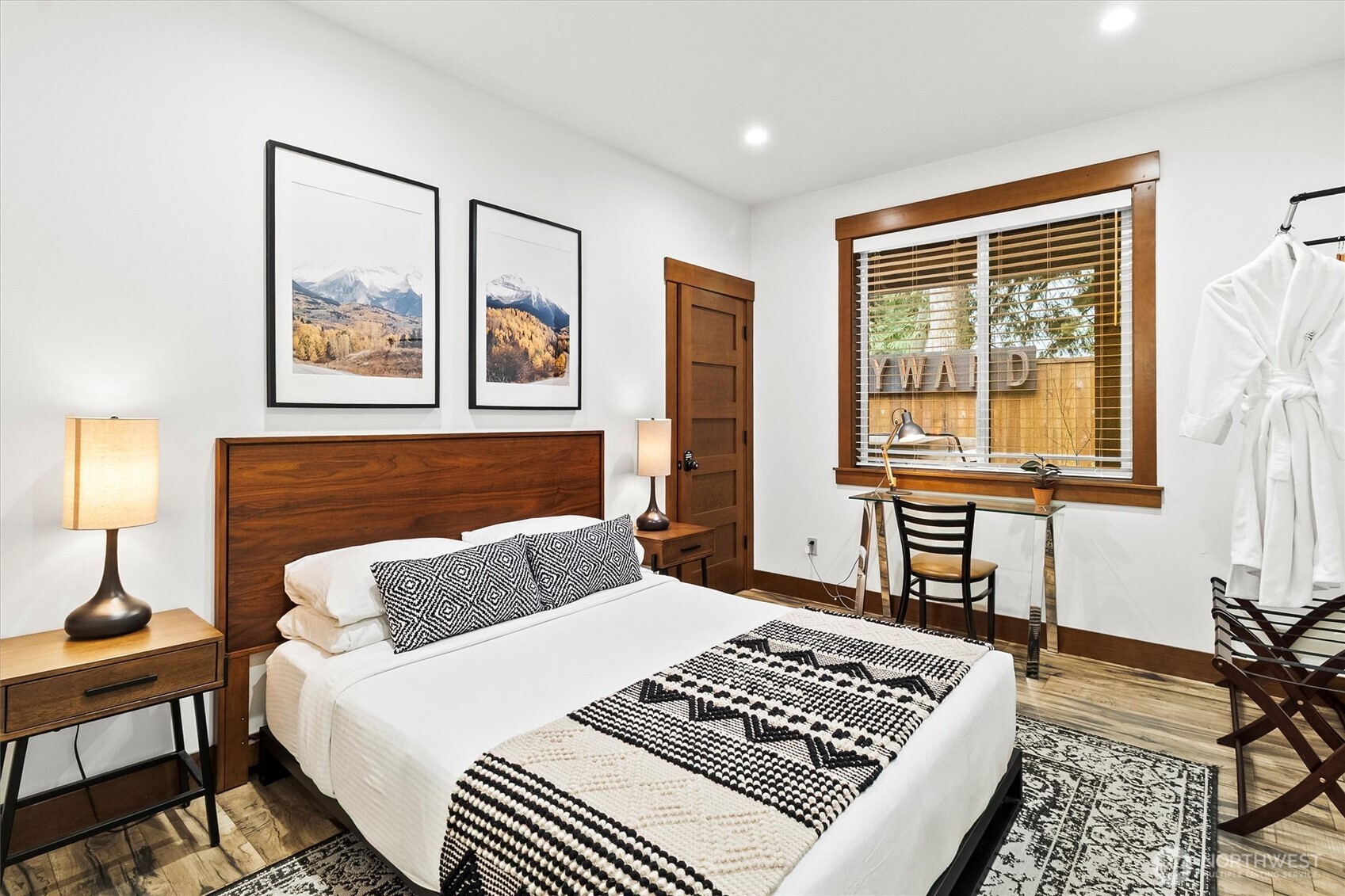 7381 Scott Place Deming, WA 98244 - Photo 16 of 40 a bedroom with a bed and a window