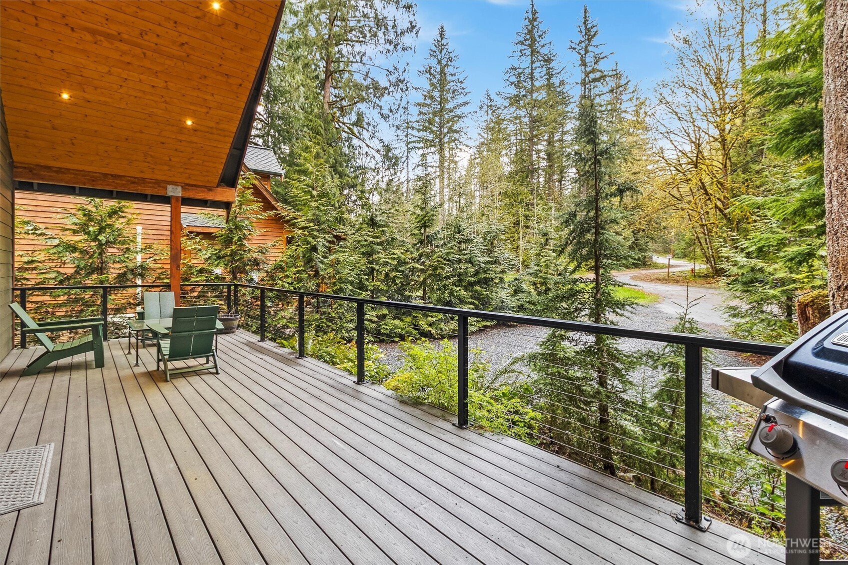 7381 Scott Place Deming, WA 98244 - Photo 26 of 40 a view of balcony with chairs
