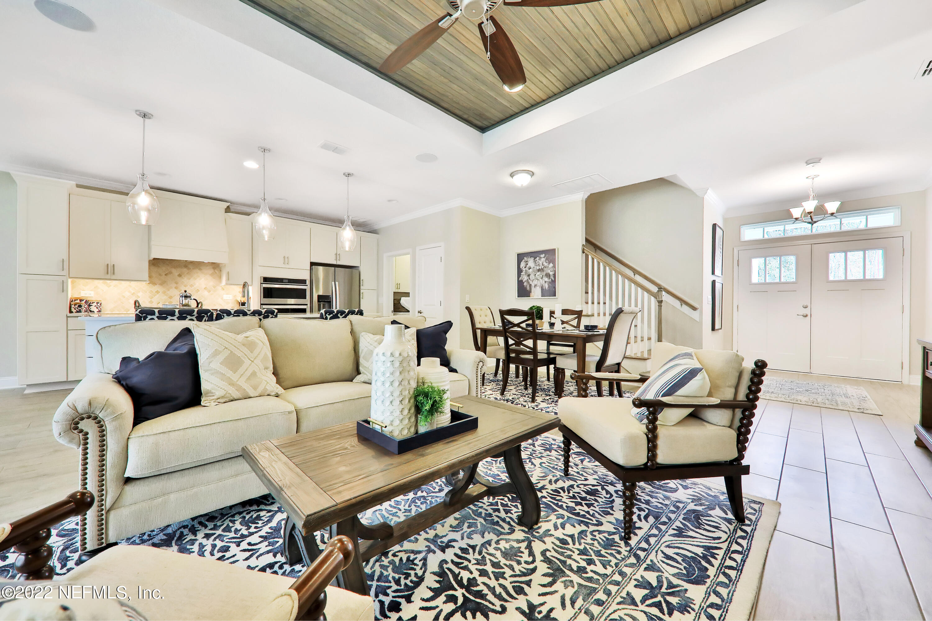 608 Ivory Palm Road Orange Park, FL 32073 - Photo 18 of 33 a living room with lots of furniture and kitchen view