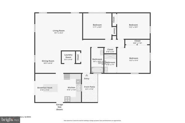 $340,000 | 32 Millbrook Drive, Willingboro, NJ 08046