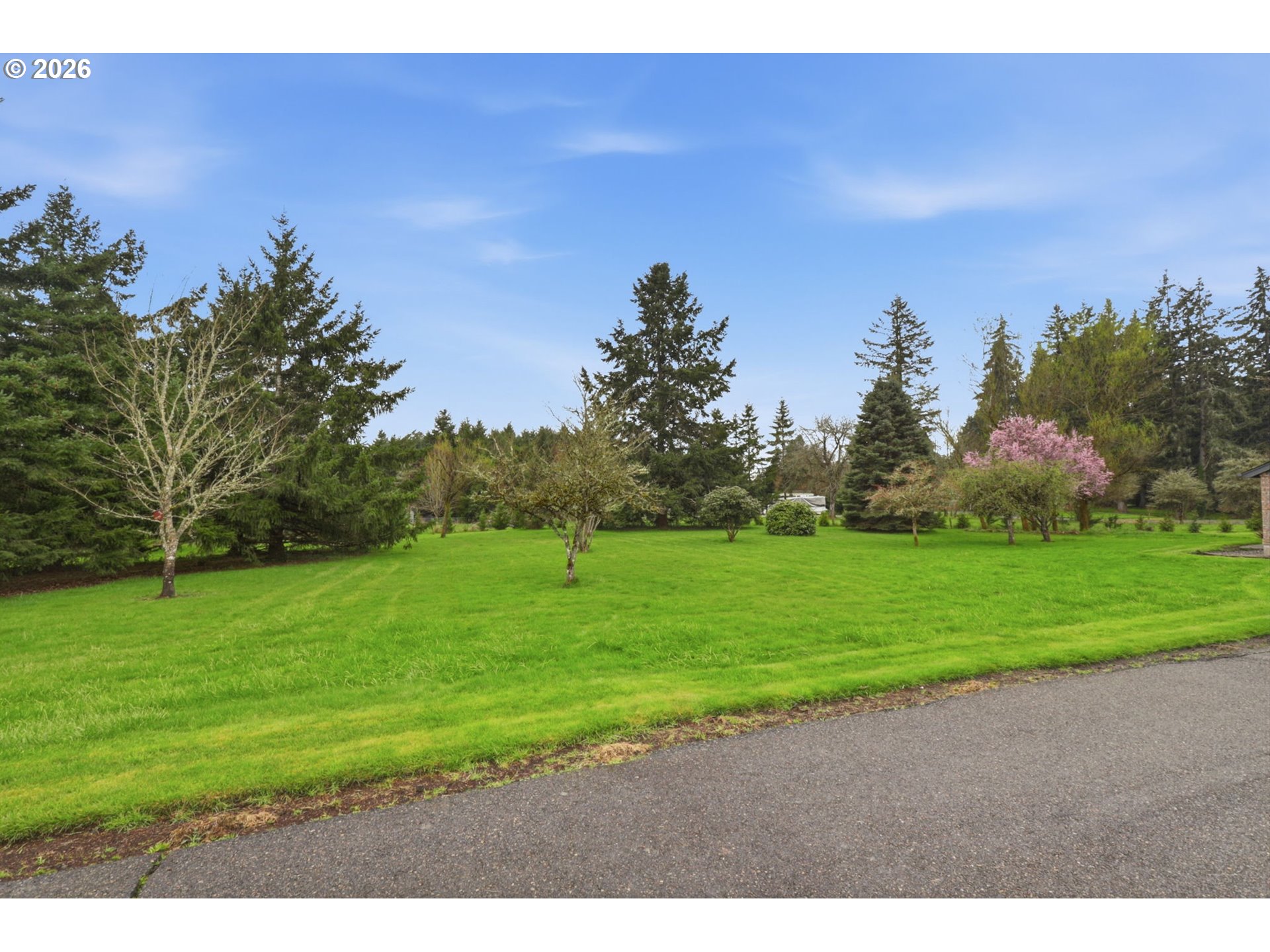 33954 Vista Lane Warren, OR 97053 - Photo 11 of 48 a backyard of a house with lots of green space