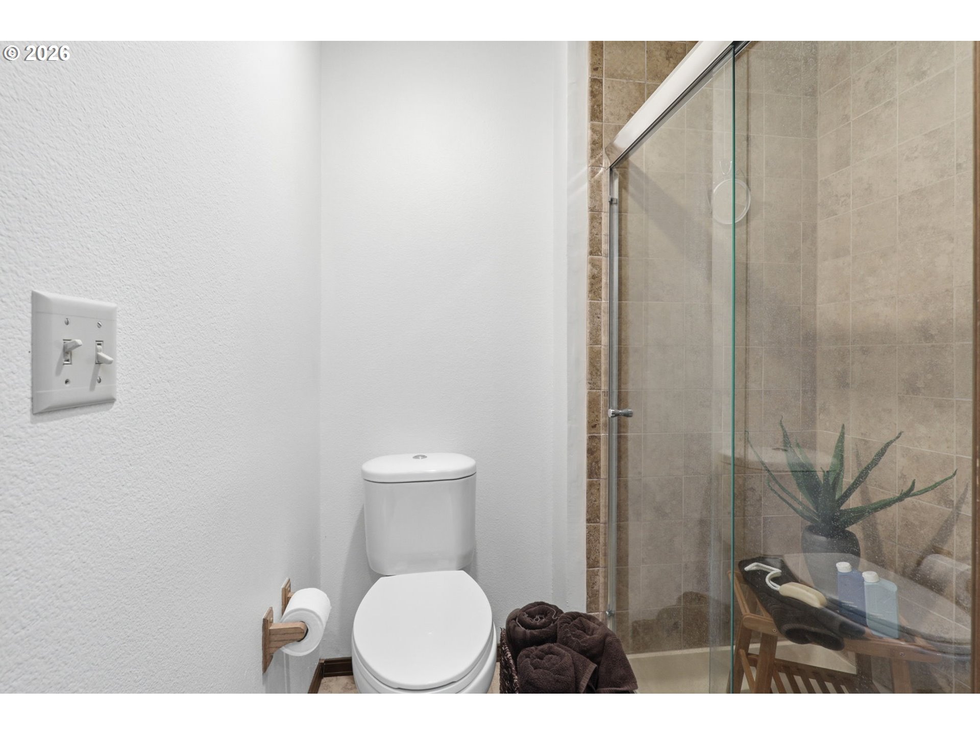 33954 Vista Lane Warren, OR 97053 - Photo 37 of 48 a bathroom with a toilet and a shower