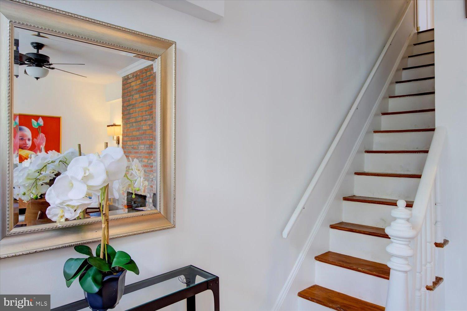 911 Independence Avenue Southeast Washington, DC 20003 - Photo 23 of 38 Elegant entryway with inviting staircase.