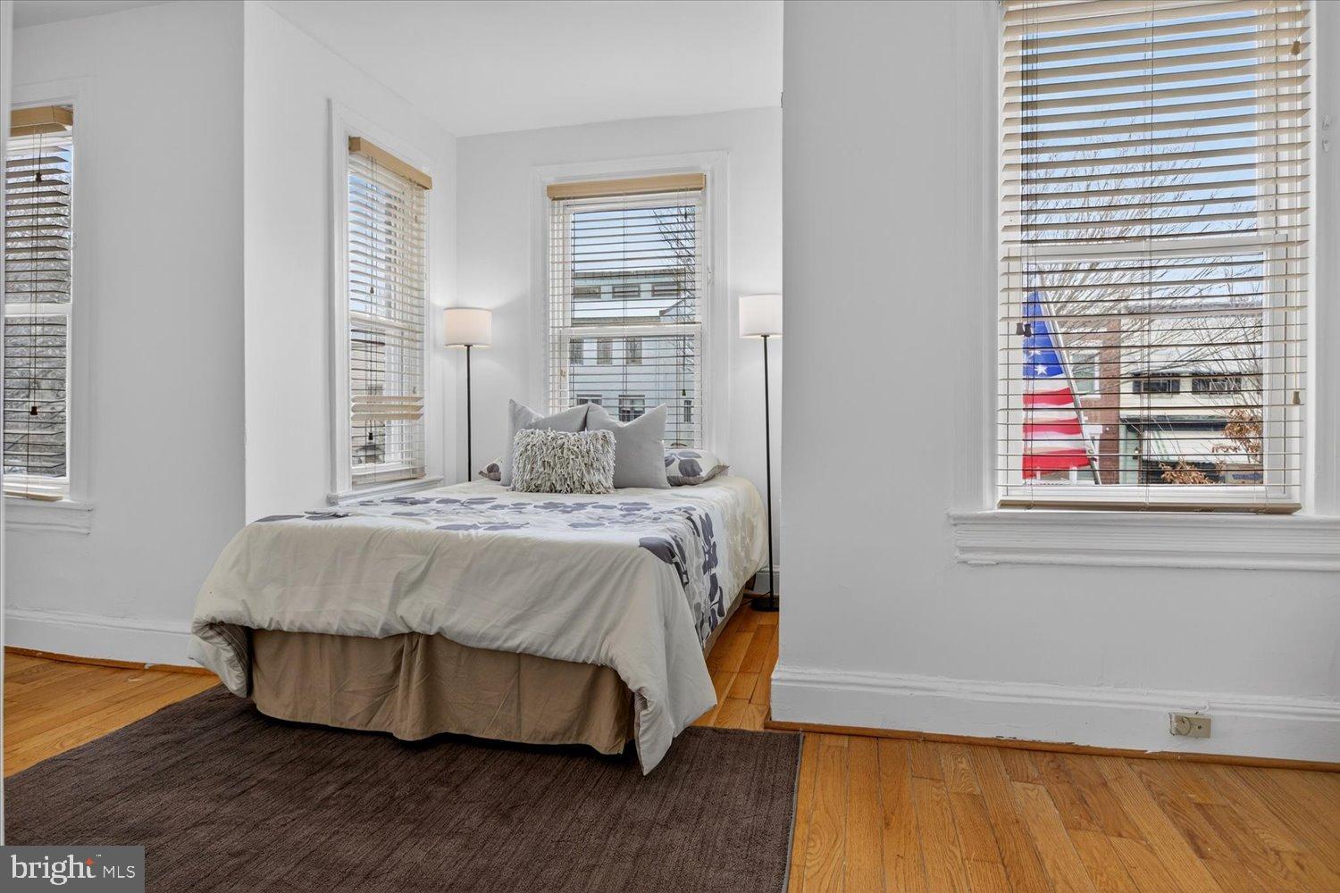 911 Independence Avenue Southeast Washington, DC 20003 - Photo 31 of 38 Second story bedroom with multiple windows