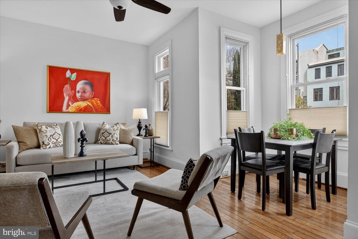 911 Independence Avenue Southeast Washington, DC 20003 - Photo 8 of 38 Bright and inviting urban living space.