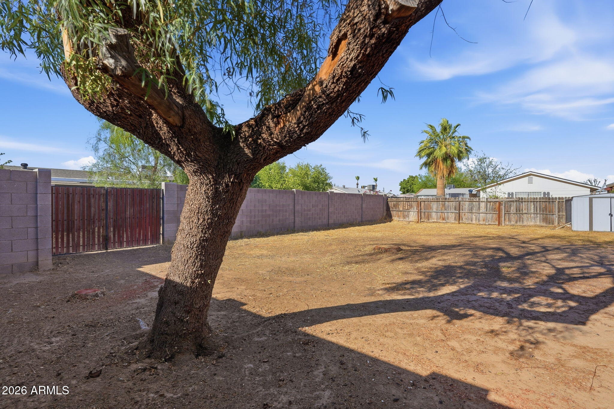 2302 East Nisbet Road Phoenix, AZ 85022 - Photo 18 of 22 a view of a backyard