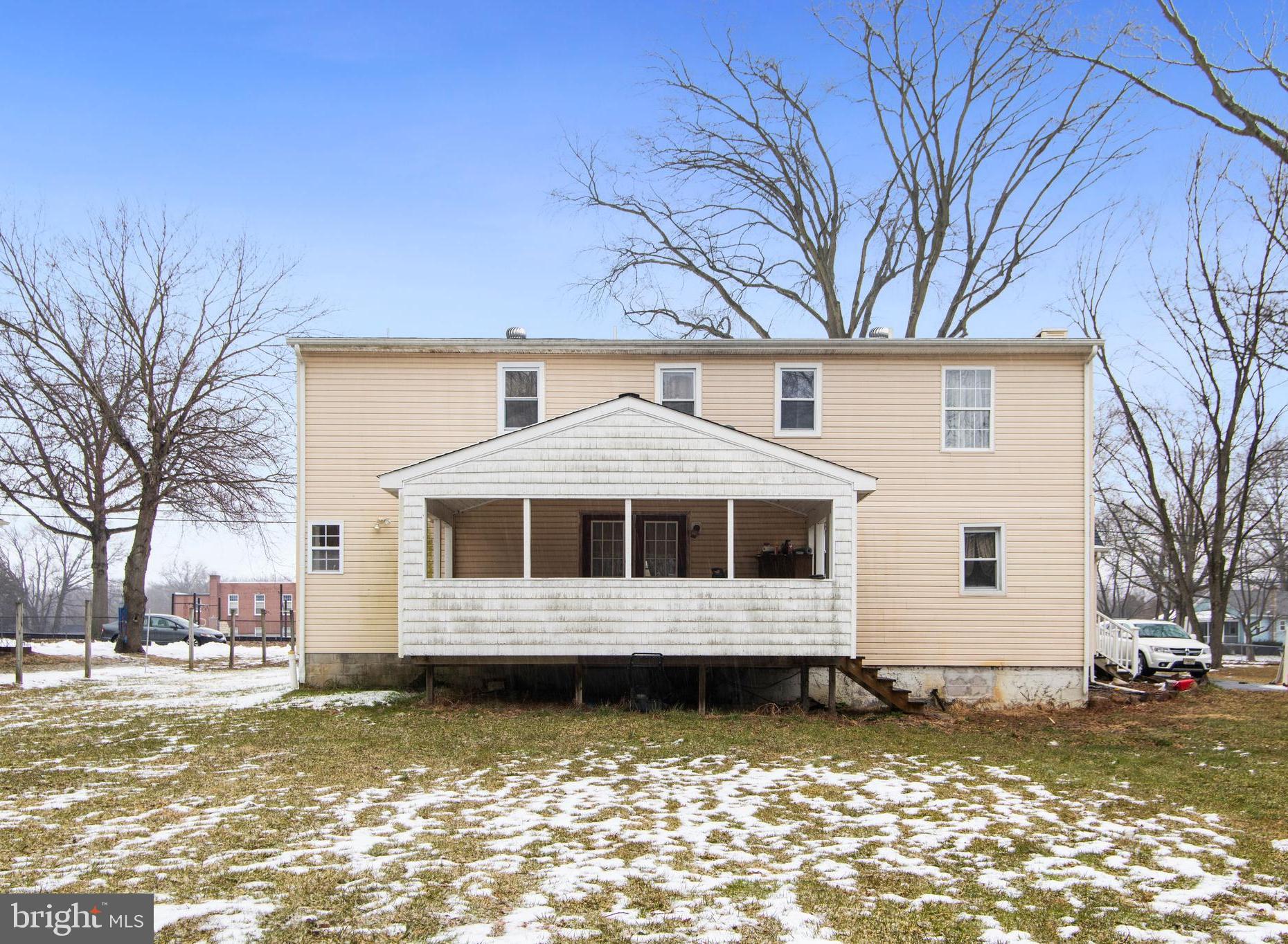61 Cedar Street Alloway, NJ 08001 - Photo 3 of 48 REAR EXTERIOR, COVERED PORCH