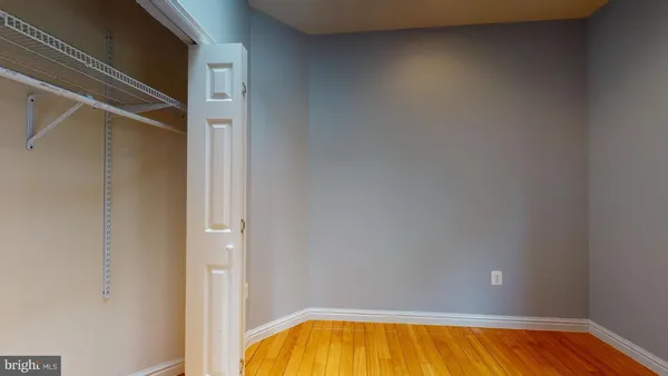 a view of a bathroom with a bathtub