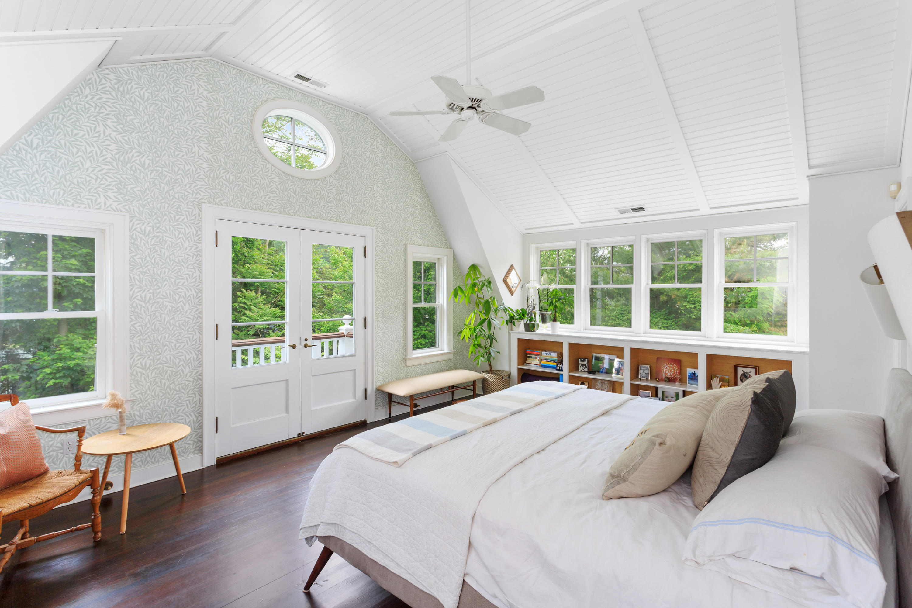 29 Pine Point Road Rowayton, CT 06853 - Photo 7 of 21 a bedroom with a bed and a large window