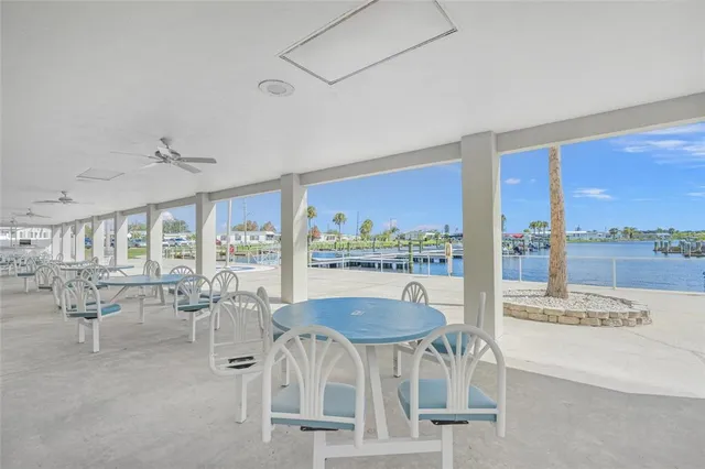 a view of a swimming pool and a terrace