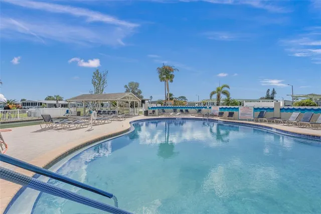 a view of a lake with a ocean view