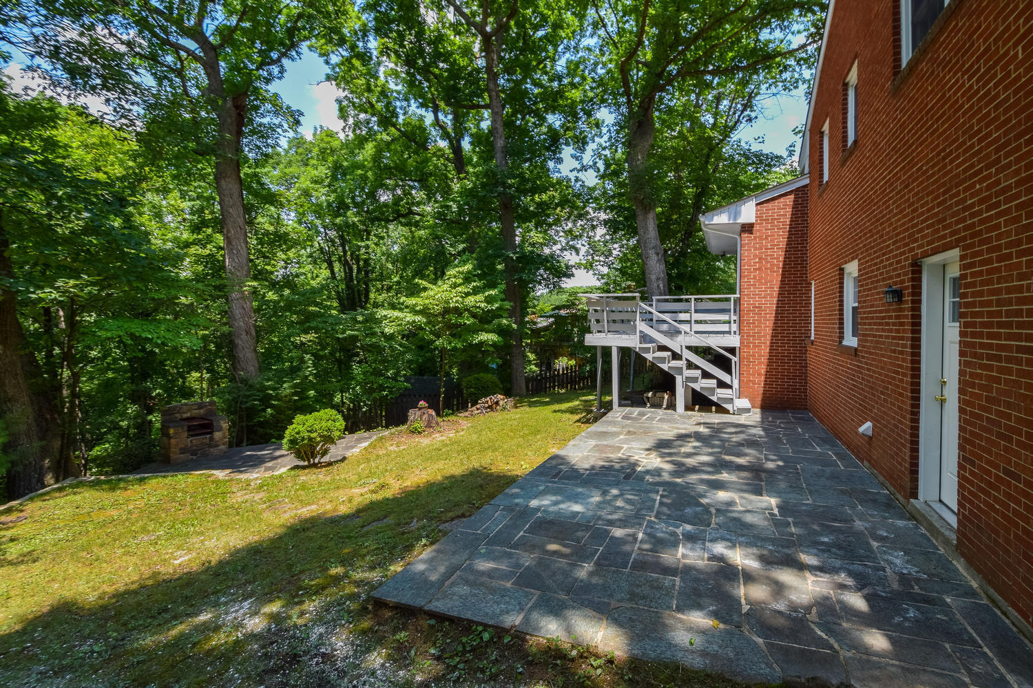 3075 Sedgefield Road Southwest Roanoke, VA 24018 - Photo 24 of 30 a view of a backyard with swimming pool