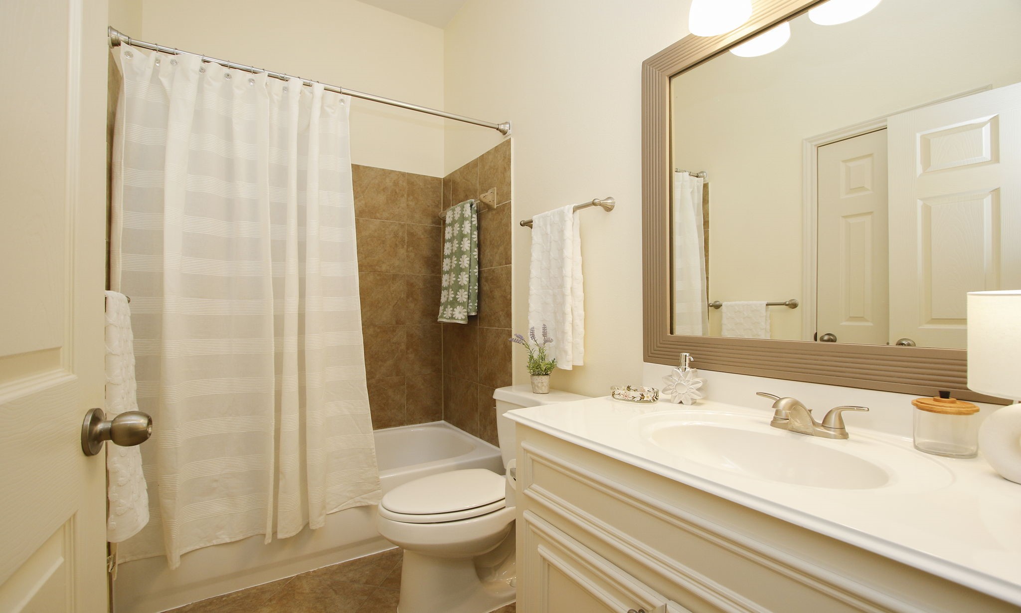 11123 Pembroke Ridge Drive Houston, TX 77065 - Photo 29 of 43 a bathroom with a sink a toilet and shower