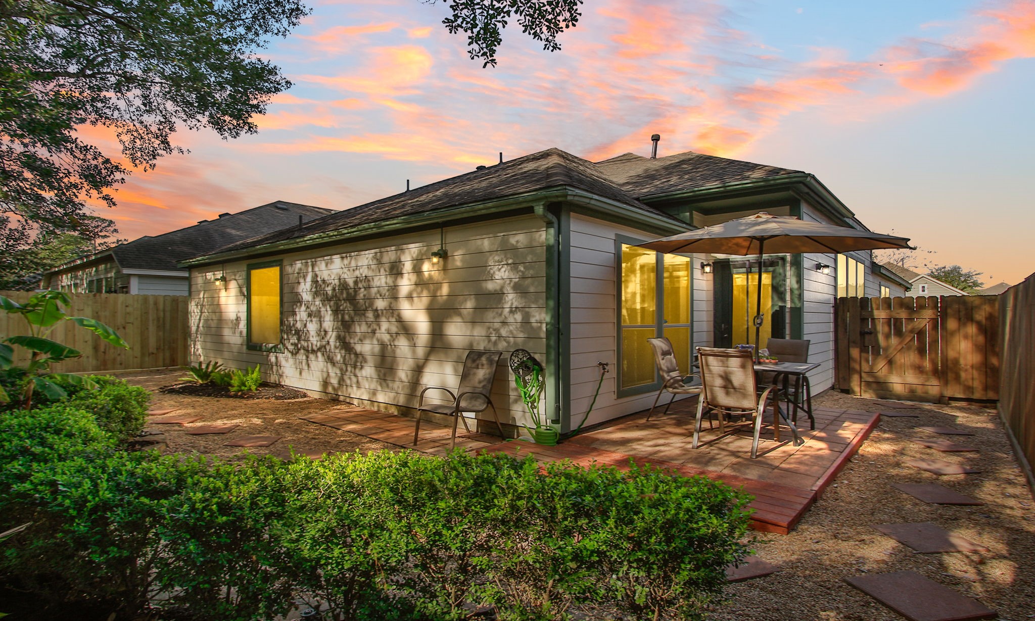 11123 Pembroke Ridge Drive Houston, TX 77065 - Photo 5 of 43 a front view of a house with garden