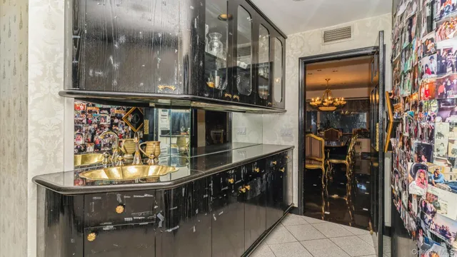 a room with bicycles