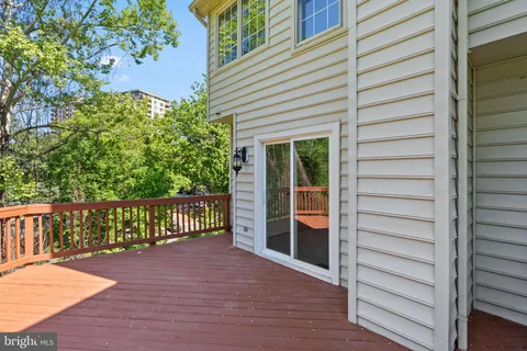 a view of outdoor space and deck