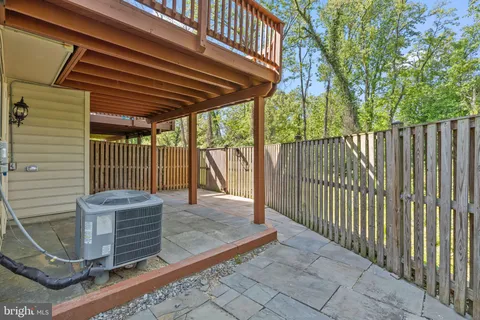 a view of outdoor space and deck