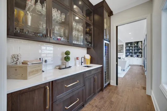 a view of front door