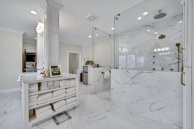 a view of a kitchen with furniture and a window