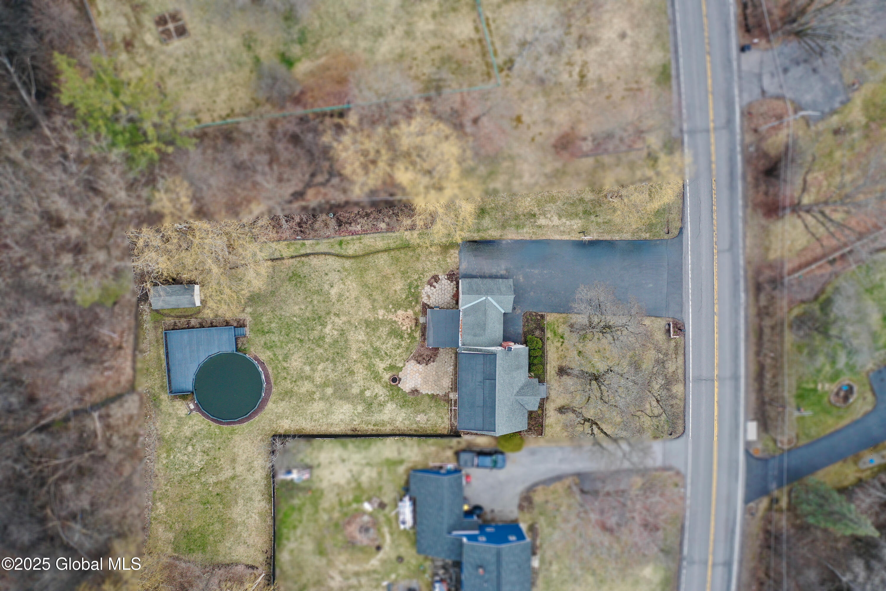 51 Spring Road Glenville, NY 12302 - Photo 5 of 51 drone back yard