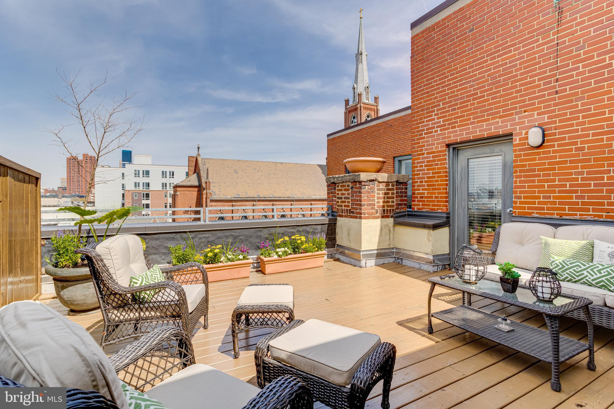 1211 Light Street, Unit 403 Baltimore, MD 21230 - Photo 20 of 52 Private Balcony 1 Off Bedroom