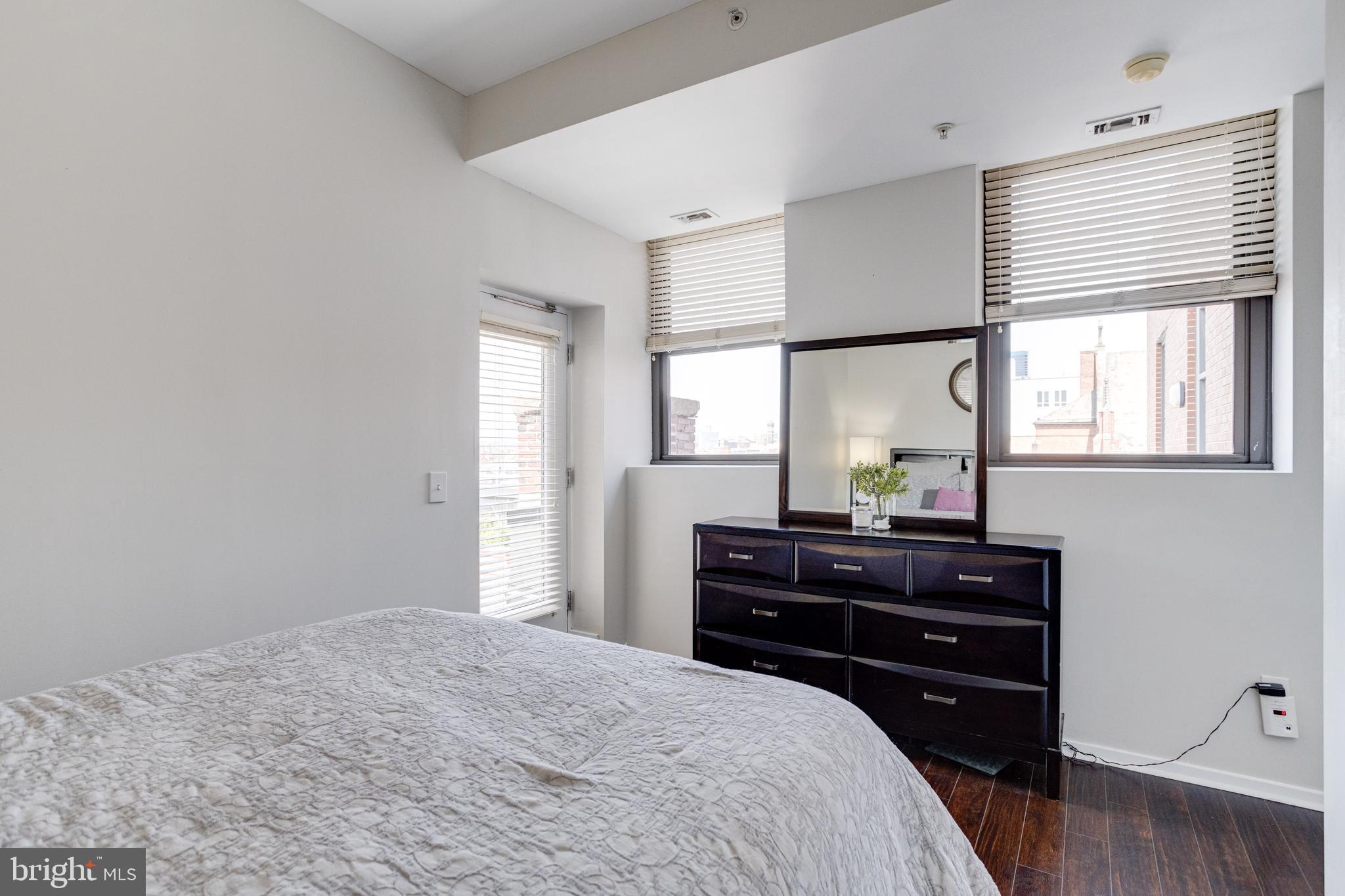 1211 Light Street, Unit 403 Baltimore, MD 21230 - Photo 27 of 52 Master Bedroom with ample Closet Space