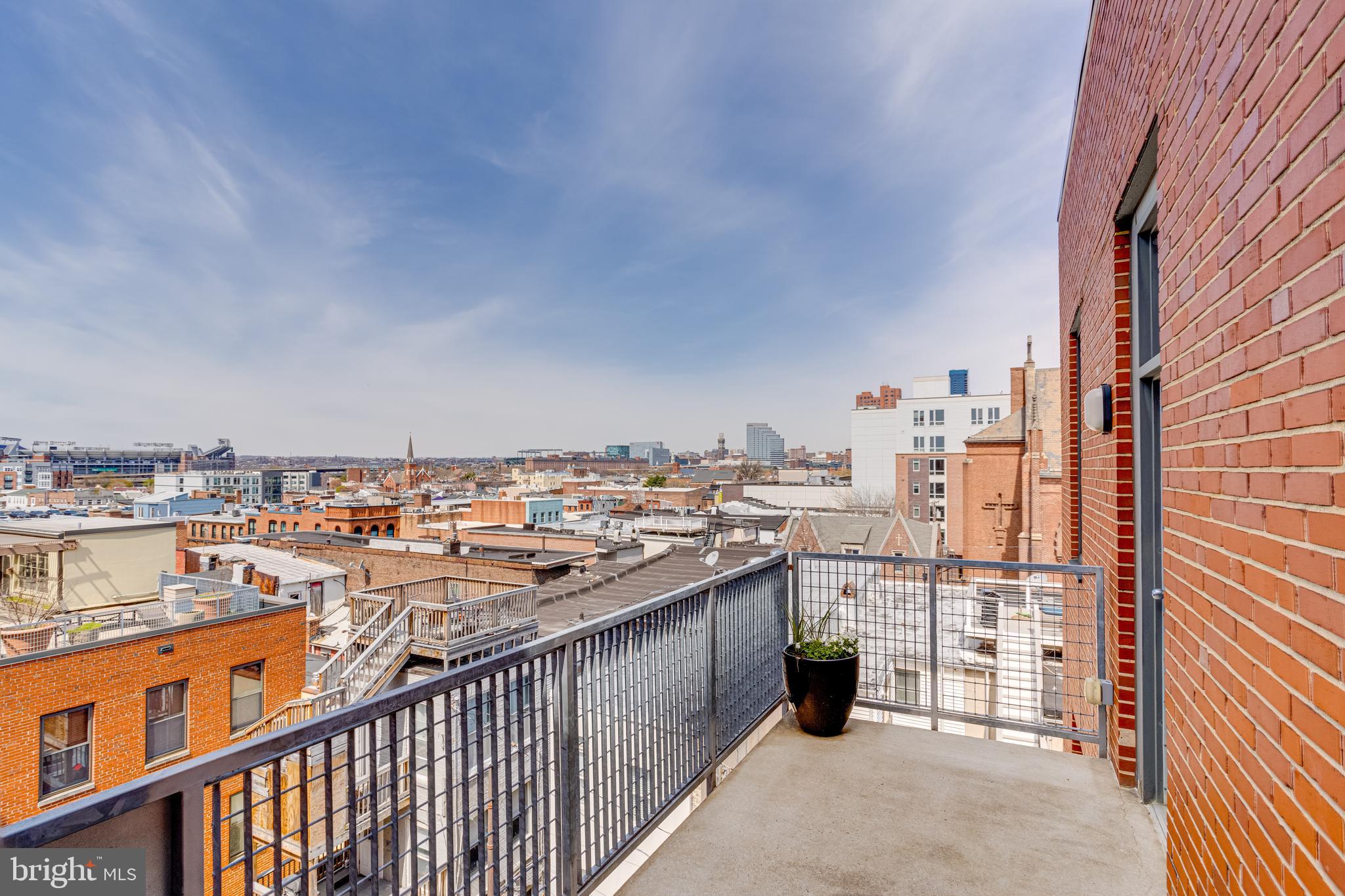 1211 Light Street, Unit 403 Baltimore, MD 21230 - Photo 33 of 52 Private Balcony 2 Off Living Area