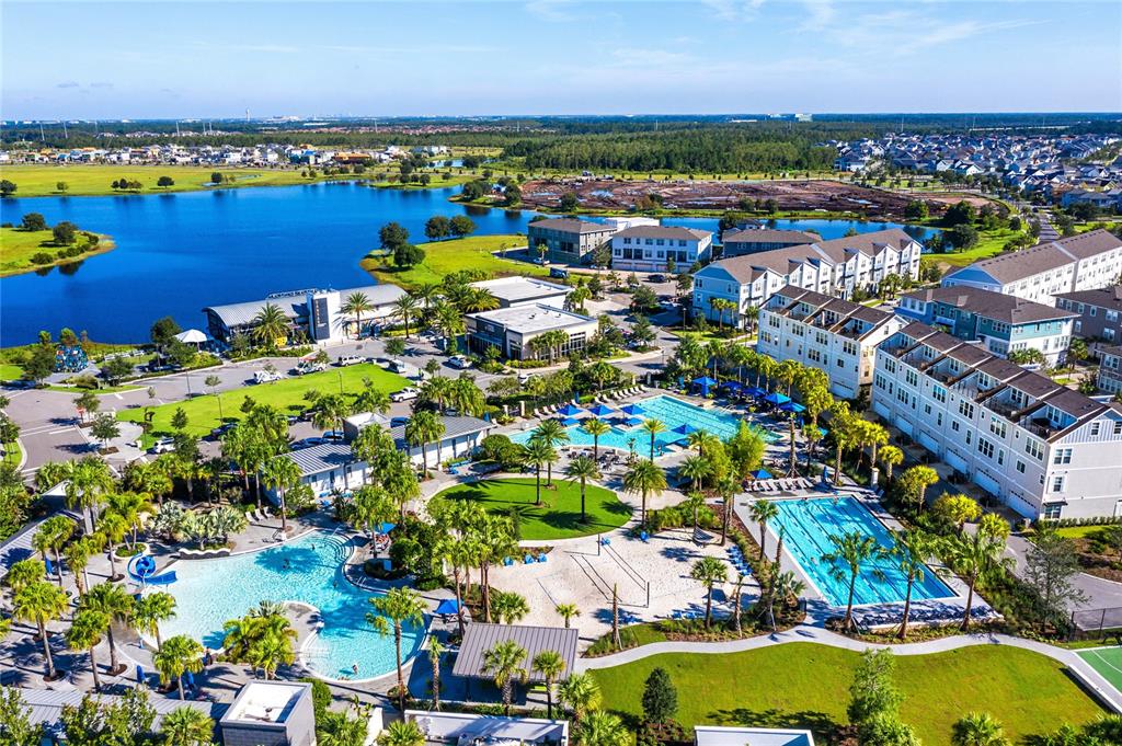 8555 Pinter Street Orlando, FL 32827 - Photo 29 of 32 an aerial view of a houses and an outdoor space