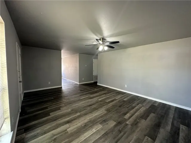 wooden floor in an empty room