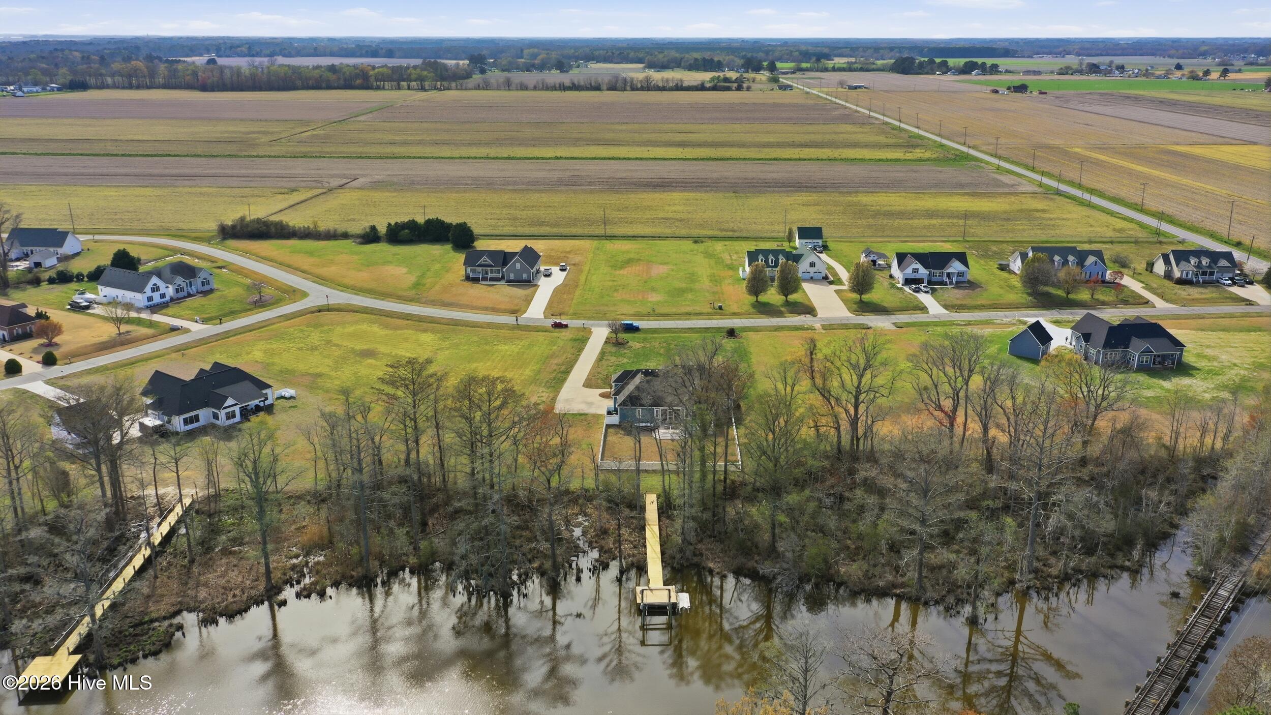 105 Pailin Creek Road Elizabeth City, NC 27909 - Photo 52 of 57 Drone/Creek view