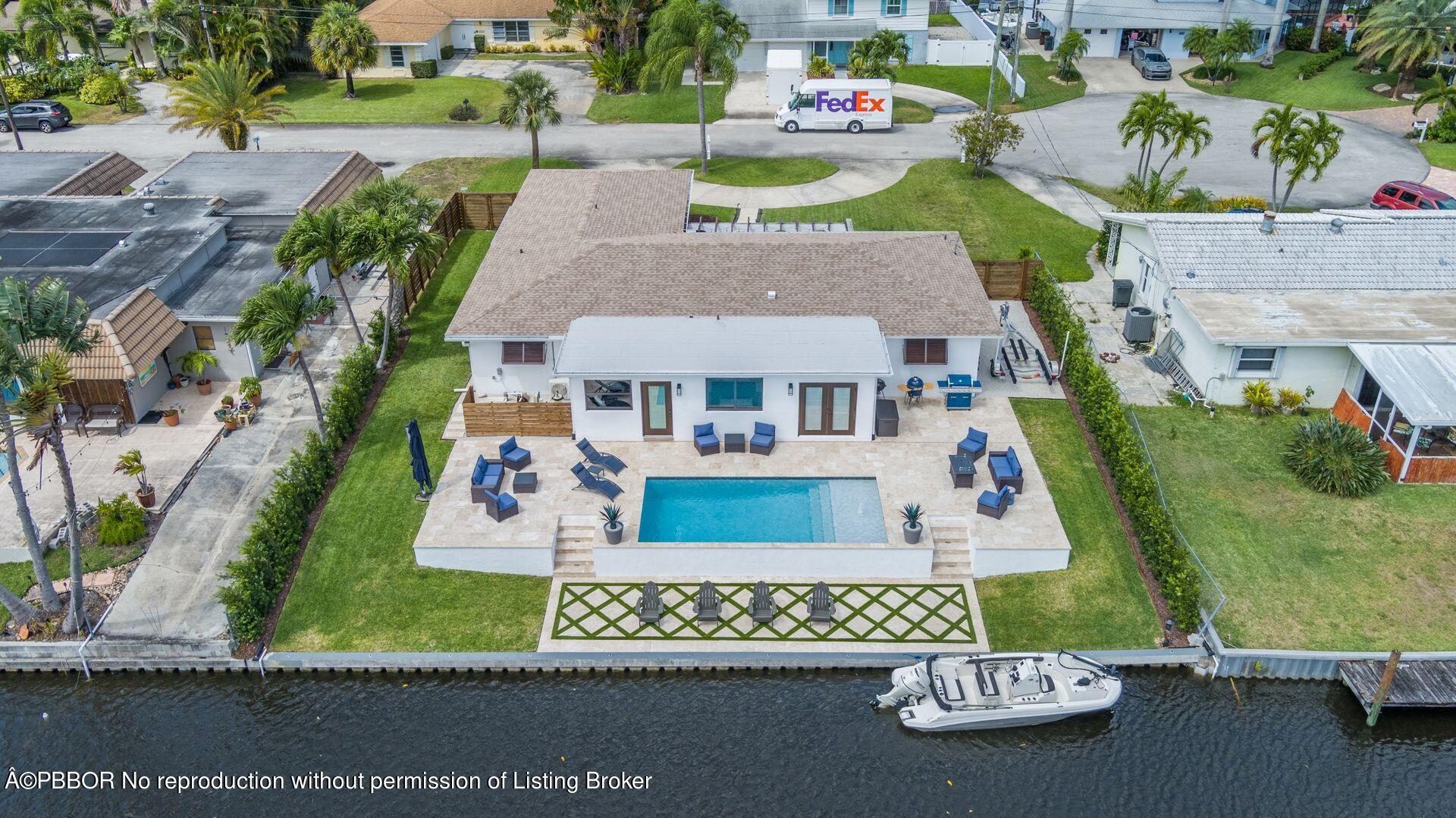 1408 Indian Road East West Palm Beach, FL 33406 - Photo 49 of 50 an aerial view of a house
