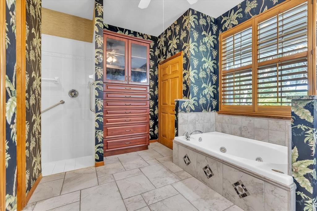 10597 Southwest Kissimmee Road Arcadia, FL 34269 - Photo 24 of 54 a bathroom with a bathtub and a shower