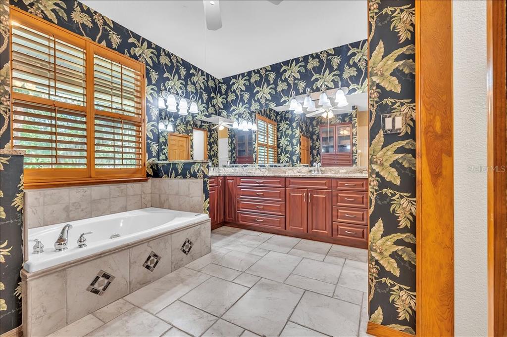 10597 Southwest Kissimmee Road Arcadia, FL 34269 - Photo 25 of 54 a bathroom with a bathtub sink and mirror