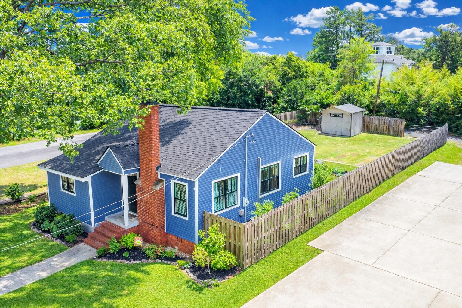 2166 Greene Street Augusta, GA 30904 - Photo 24 of 31 Beautiful Blue Exterior!