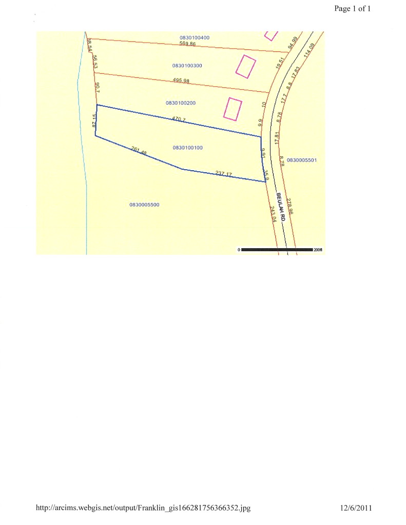 Lot 1 Beulah Road Rocky Mount, VA 24151 - Photo 1 of 5 GIS Plat