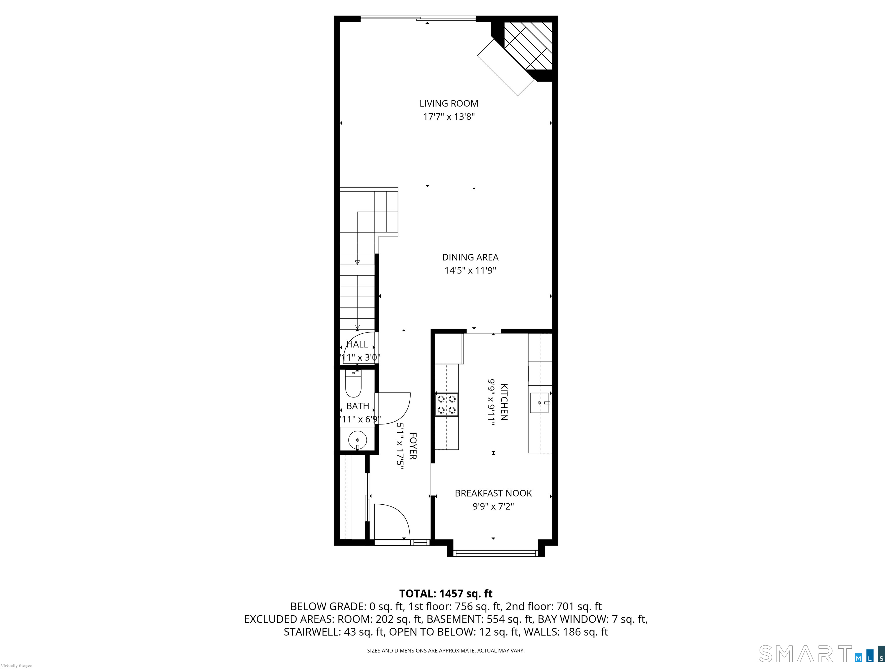 4023 Park Avenue, Unit 4023 Fairfield, CT 06825 - Photo 12 of 25 a picture of a floor plan