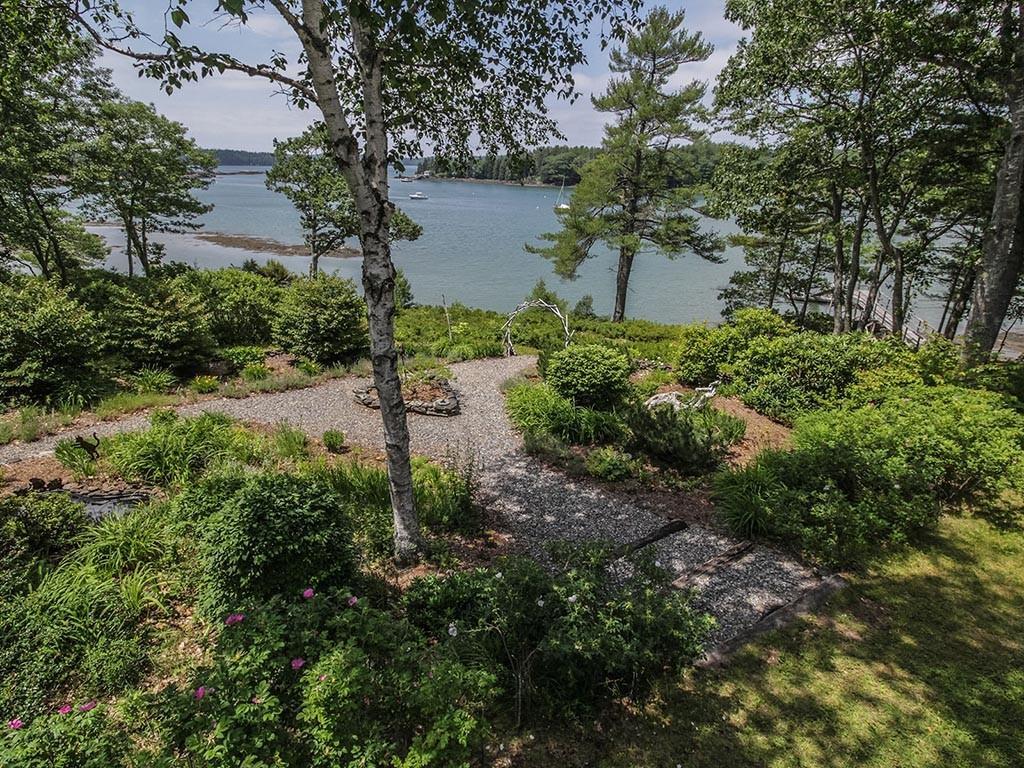 383 Harrington Road Pemaquid, ME 04558 - Photo 17 of 35 Beautiful waterfront gardens filled...