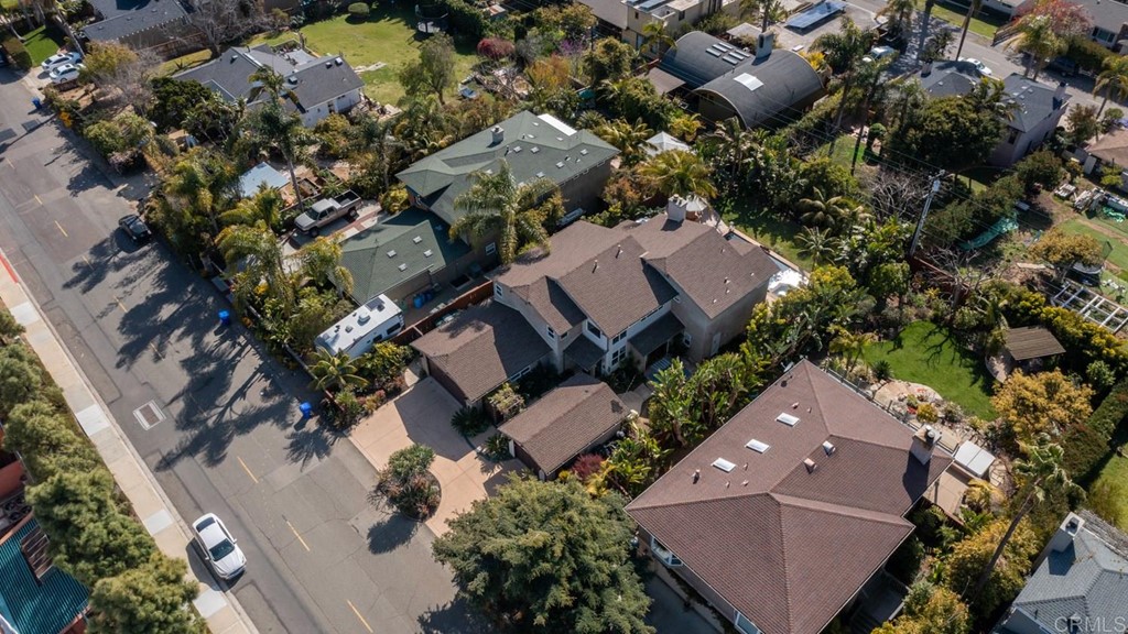 1068 Devonshire Drive Encinitas, CA 92024 - Photo 43 of 44 an aerial view of a house with a outdoor space