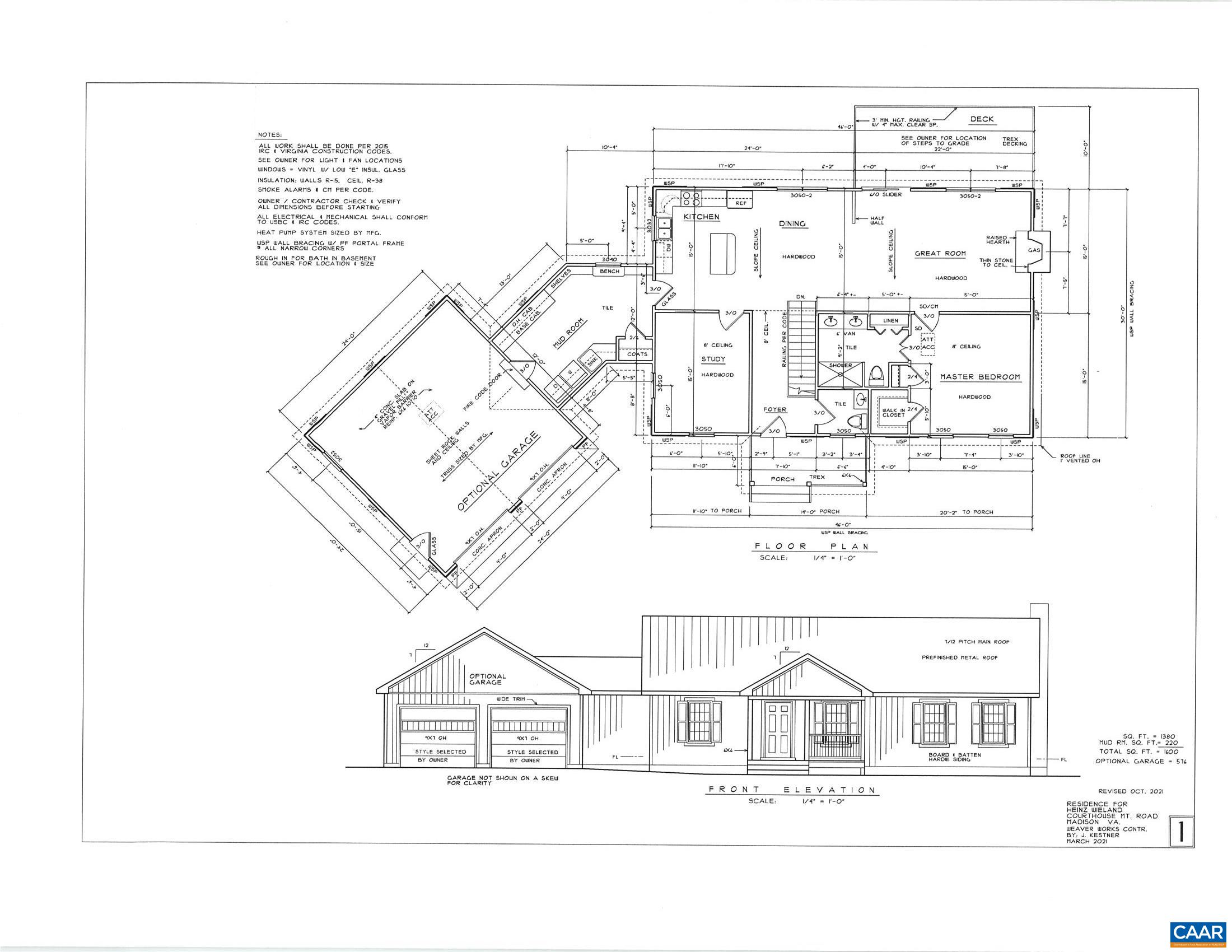 48-13o Courthouse Mountain Road Madison, VA 22727 - Photo 5 of 9 House plans