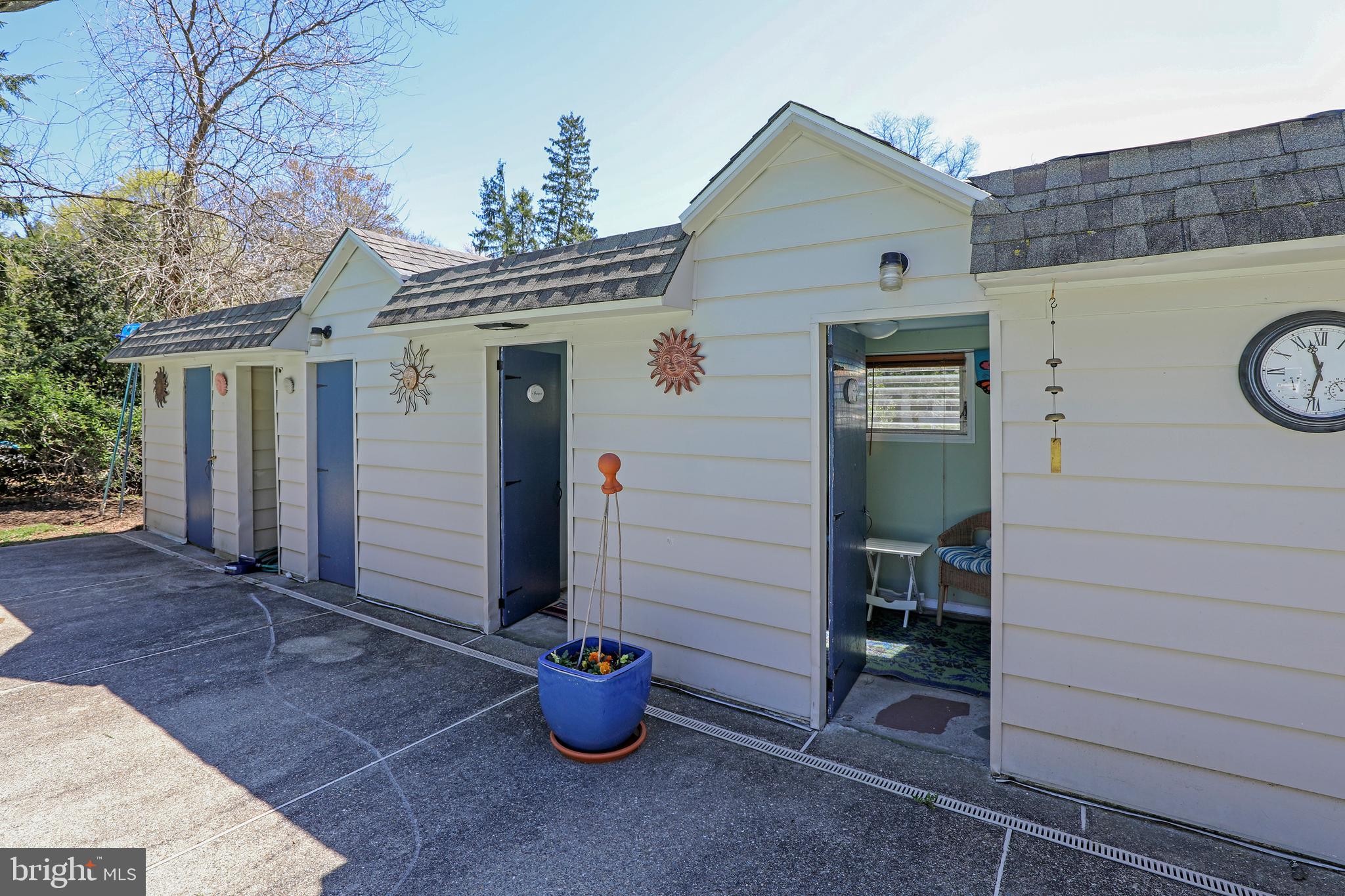 559 West Sandy Ridge Road Doylestown, PA 18901 - Photo 41 of 44 Changing rooms in the Cabana