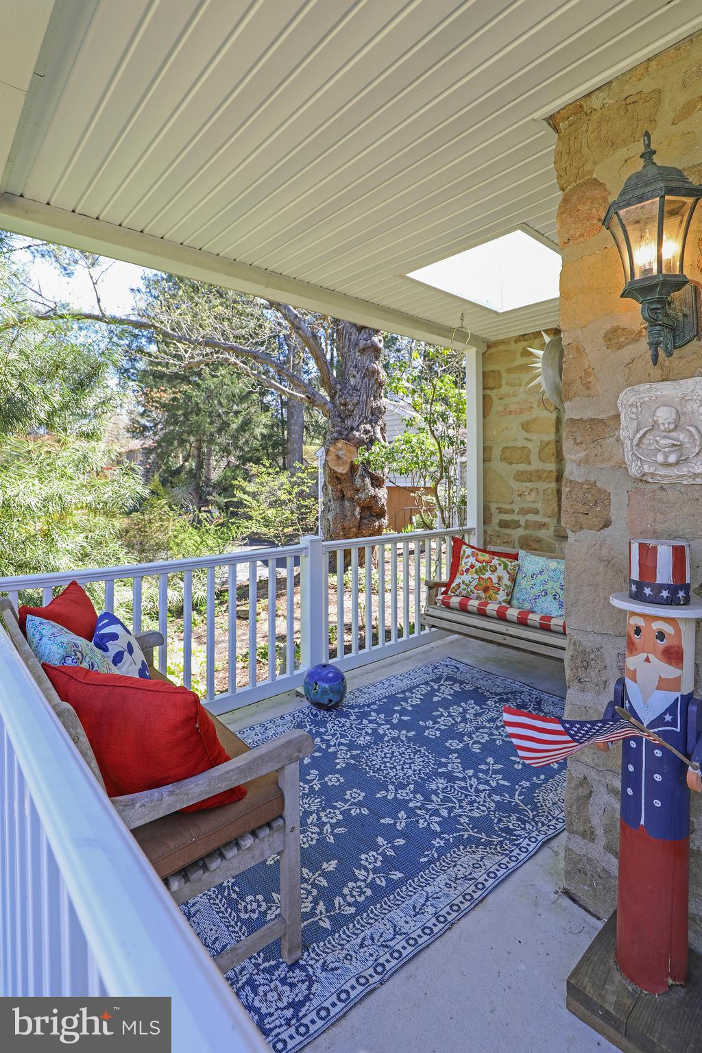 559 West Sandy Ridge Road Doylestown, PA 18901 - Photo 6 of 44 Front Porch and Entrance to the Home