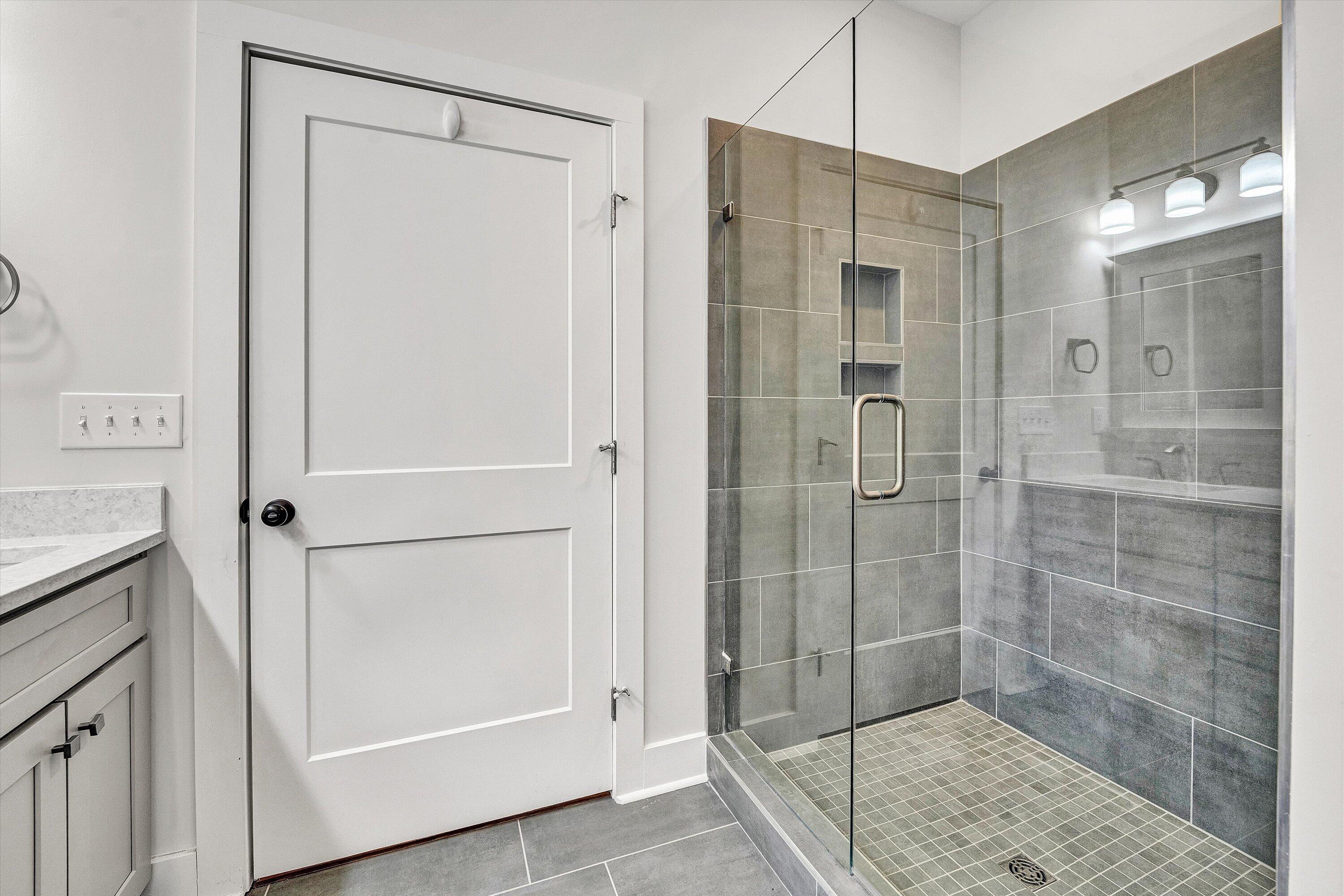17 Alpine Drive Union Hall, VA 24176 - Photo 25 of 35 a bathroom with a shower and a sink