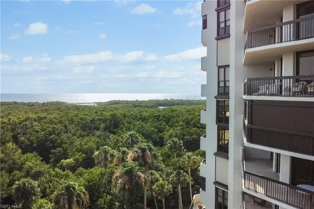 a view of a city from a terrace