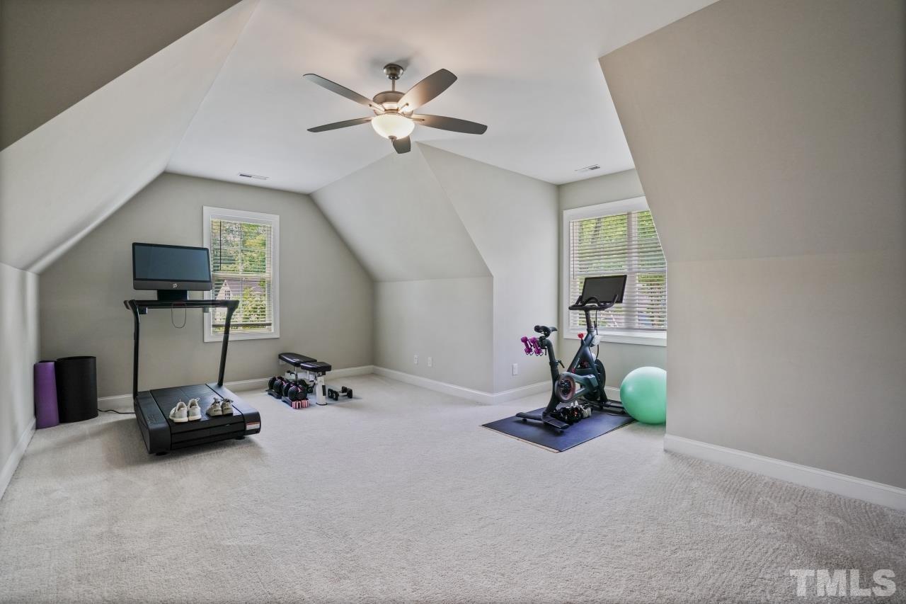 8600 Flannery Court Knightdale, NC 27545 - Photo 27 of 36 a view of a room with gym equipment