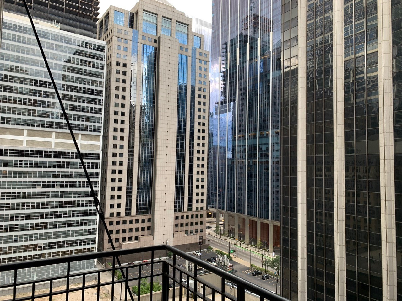 212 West Washington Street, Unit 1106 Chicago, IL 60606 - Photo 12 of 25 a view of a balcony with a door