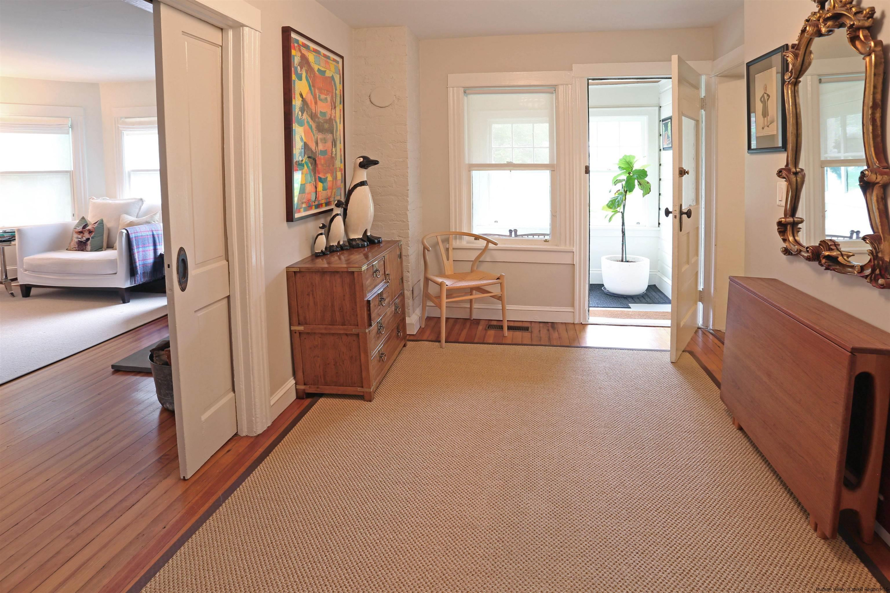 122 Peak Road Stone Ridge, NY 12484 - Photo 4 of 35 a view of a living room and a balcony furniture