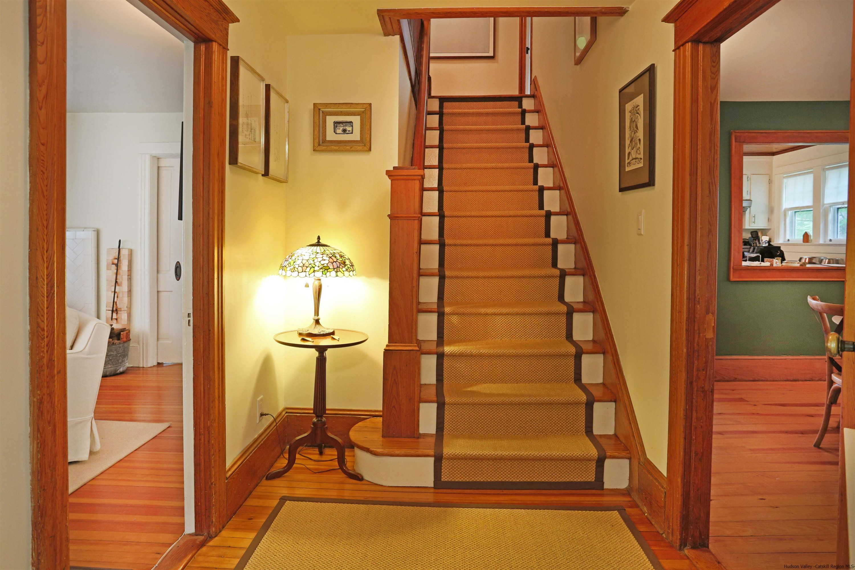 122 Peak Road Stone Ridge, NY 12484 - Photo 7 of 35 a view of entryway and hall with wooden floor