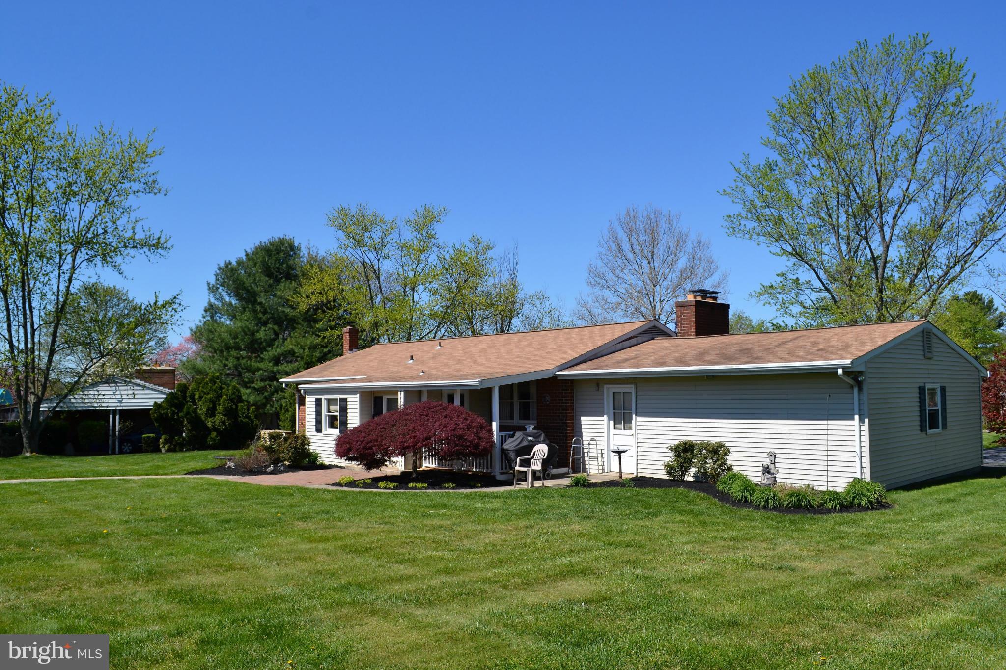 6421 Chell Road Columbia, MD 21044 - Photo 21 of 25 a view of a house with a big yard