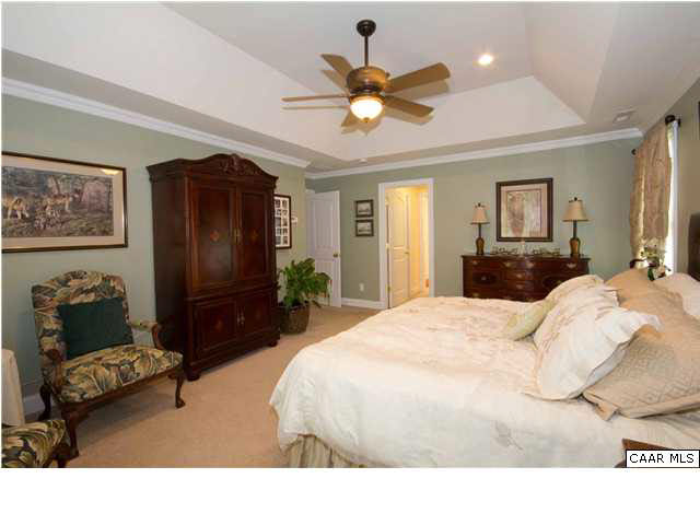 246 Sclaters Ford Road Palmyra, VA 22963 - Photo 14 of 32 Romantic Master Suite with Lovely Tray Ceiling, 2-Walk-in Closets,
