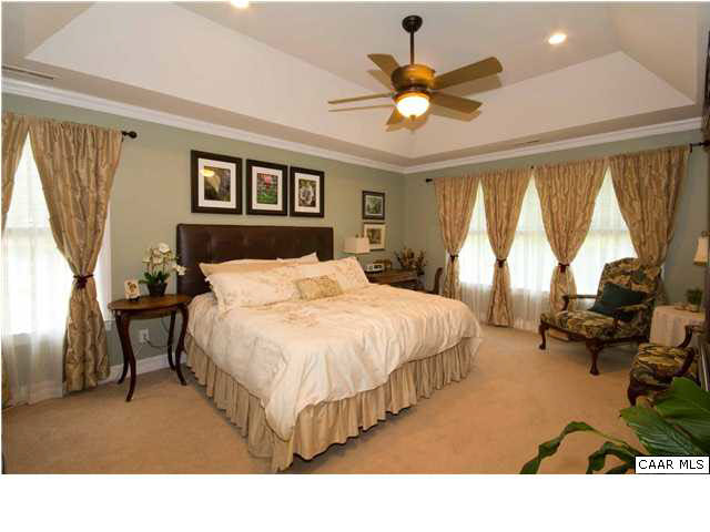 246 Sclaters Ford Road Palmyra, VA 22963 - Photo 4 of 32 Romantic Master w/Extended Tray Ceiling - 2-Person Whirlpool, Tiled Shower, 2-Walk-ins